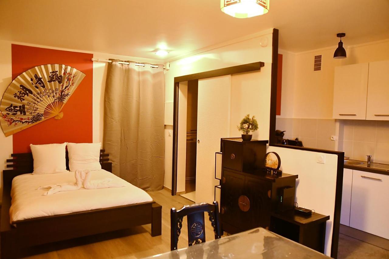 F1 Entier Cosy Style Asiatique Montgeron, Proche Paris Εξωτερικό φωτογραφία